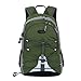 Produktbild HCFKJ Schultasche, Kinder Jungen Mädchen Wasserdichte Outdoor Rucksack Bookbag Schultasche Trekking (Army Green)