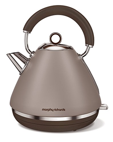 Morphy Richards Accents Wasserkocher Pryramide (Kiesel)