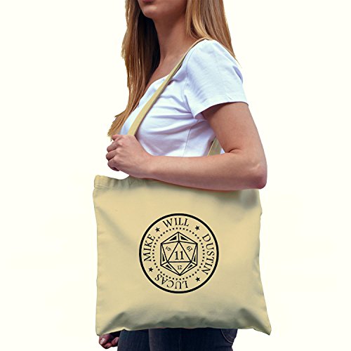 Preisvergleich Produktbild NERDO - Strange Cube - Stoffbeutel, natur