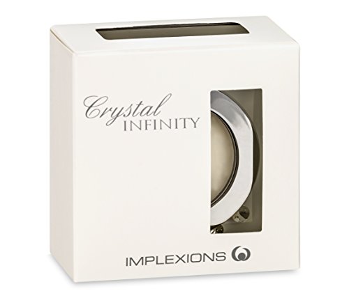 Moderner Teelichthalter Simply 2 mit SWAROVSKI ELEMENTS Kristallen – Tischdeko (matt) - 5