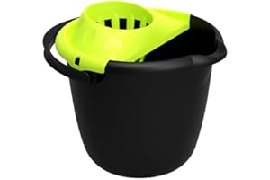 ORYX Cubo Fregona Con Escurridor Redondo 14 Litros