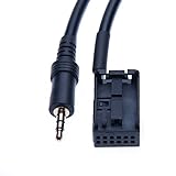 aux kabel für bmw e46 EINFACH ZU INSTALLIEREN - Plug-and-Play. Verwenden Sie das AUX-Kabel, um Ihr Smartphone oder einen MP3-Player mit 3,5-mm-Kopfhörerausgang (Kopfhörerausgang) an das BMW Autoradio anzuschließen