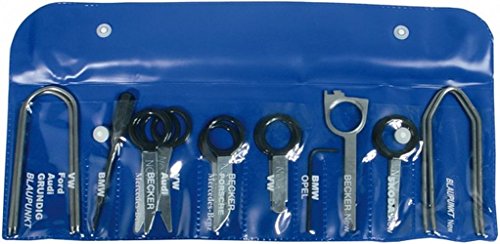 BGS Radio-Demontagesatz, 18-teilig, 1 Stück, 8011