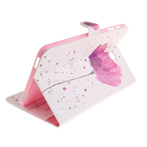 Samsung Tab A6 10.1 Hülle, Z-Newell Cute Colorful Design Flip Tasche und Magnetverschluß Etui Flip Case PU Schutz Leder Abdeckung Stand Schutzhülle für Samsung Galaxy Tab A 10.1 2016 (SM-T580 SM-T585), Stylus enthalten (Design 10) - 5