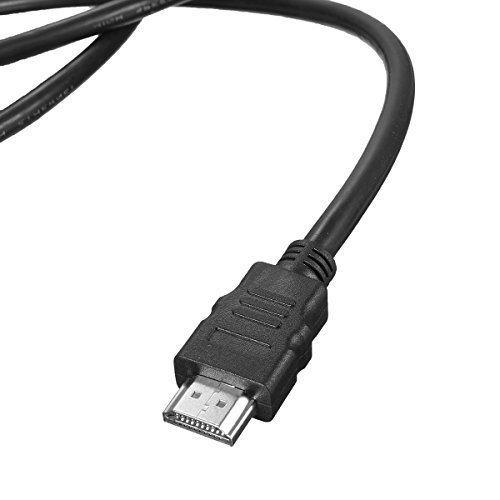EIVOTOR HDMI Kabel 1,5M High-Definition High Speed Kabel Computer TV Projektor Kabel 7.0MM Kabeldurchmesser unterstützt 3D, 4K-Videowiedergabe für HDMI1.1-1.4 Spezifikation aller Ausrüstung - 2