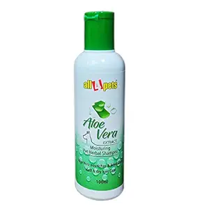 ALL4PETS Aloe Vera MOISTURIZING Dog Shampoo ? 100ML