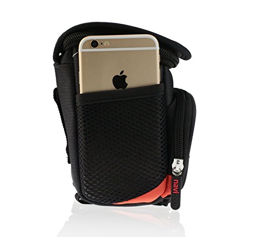 Navitech schwarzer Fall f  r die VTech 507503   507553 Kidizoom Flix Spielset