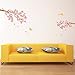 Produktbild Decowall DW-1303 Kirschblüten mit Vögel Tiere Wandtattoo Wandsticker Wandaufkleber Wanddeko für Wohnzimmer Schlafzimmer Kinderzimmer