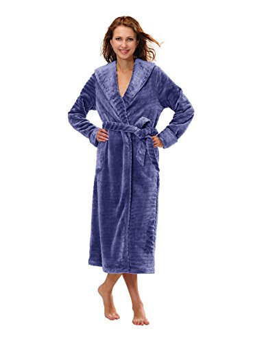 amazon ladies dressing gowns Amazon Is It A Dressing Gown Or Housecoat Ladies Dressing Gown Bathrobe  Soft Cosy Bath Robe