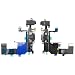 Produktbild iPhone 5C Ladebuchse Lightning Lade Buchse Anschluss Schwarz Mikrofon Audio Jack Kopfhörer - ToKa-Versand®