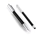 Produktbild RUHRBASIS Stylus Pen Eingabestift und Kugelschreiber Touch Stift für CAT S61 Outdoor - schwarz/silber