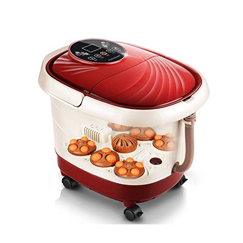 Preisvergleich Produktbild Fußmassagegeräte Fuß-Spa-Massagegerät, Bubble-Massage-Pediküre, Elektrische Fußmassagemaschine 6 Schriftrollen 26 Kugeln Vollautomatisch Im Uhrzeigersinn Gegen den Uhrzeigersinn Omnidirektionales Knet