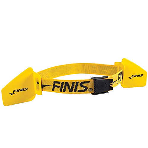 Finis Hydro Hip - Cinturón con Aletas para natación, tamaño único, Color Amarillo