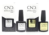 Cnd Shellac Top/Base Esmalte Gel - 1 Paquete de 2 x 7.3 ml - Total: 14.6 ml