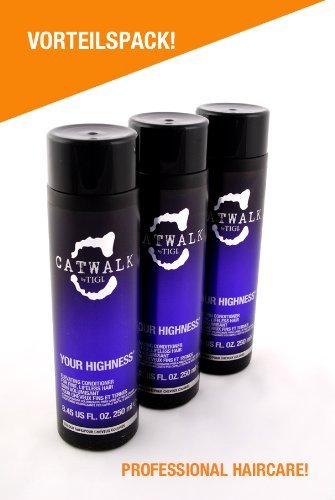 Preisvergleich Produktbild Tigi Catwalk Your Highness Cond 250ml 3er Pack