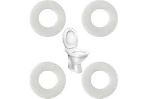 BECHS Guarnizione campanella sollevatore, 4 pezzi, 63 x 32 x 3 mm, per cassetta di scarico Geberit n. 816.418.00.1, compatibile con cassette di risciacquo Geberit, guarnizione piatta, valvola di risciacquo