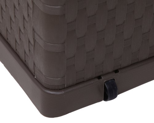 Kissenbox Rattan braun - 4