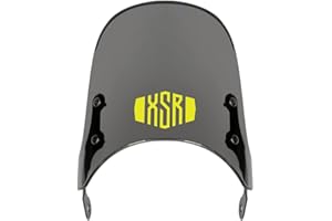 XERIAL Windshield Windscreen For YAMAHA XSR 900 700 300 250 155 125 Motorcycle Front Pare-brise Air Wind Deflectors Parabrisas Aftermarket Replacement (with YELLOW sticker)