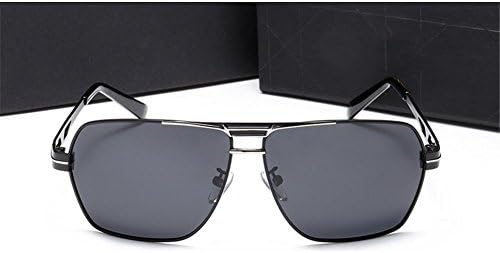 GAOCF Polarized Sunglasses Hollow Porsche Square Polarized Sunglasses Male Driving Mirror Driver Polarizer Sunglasses Driving Sunglasses Polarized Glasses Driver Glasses Anti-Glare Safety Glasses Sunshade Glasses Anti-Uv, B