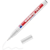 edding 751 boya kalemi - beyaz - 1 kalem - 1-2 mm yuvarlak u&ccedil;