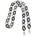 Produktbild Aumey 101,6 cm DIY Harz Tasche Strap Kunststoff Damen Tasche Kette Schulter Cross Body Bag Handtasche Geldbörse Ersatz Kette Strap Set mit Schnallen A Color-07