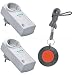 Produktbild Pflegeruf-Set / Hausnotruf / Senioren-Hausalarm / Senioren-Sicherheitspaket 4 - (mit Funk-Halsbandsender und zwei Steckdosen-Empfängern)