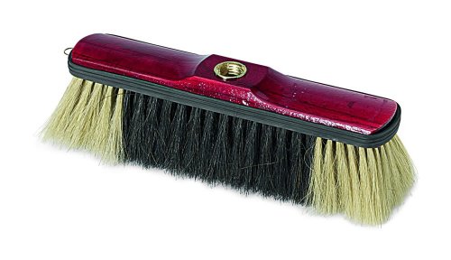 Preisvergleich Produktbild Sanifri 470015011 Stubenbesen, volles Naturhaar, lackierter Holzkörper mit Kantenschutz, 29 cm