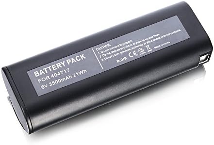 6v 3500mAh NiMH Power Tool Battery for Paslode IMCT Fuel Powered Cordless Framing Nailer 900420 900600 902000 901000