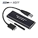 Produktbild HaiQianXin USB 3.0 zu NGFF M.2 Externes SSD-Laufwerkgehäuse Caddy Adapter Converter