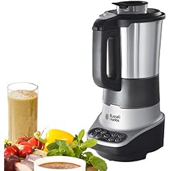 Russell Hobbs 21480-56 Blender Chauffant 1,75L 2en1 Programmable Soup and Blend, 8 Programmes Préréglés Soupe, Smoothie, Sauce, etc