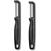 Victorinox Siyah 2'Li Yassı Meyve Sebze Soyacağı 7.6075(2 Adet)