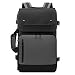Produktbild Unbekannt Rucksack Business Outdoor Reiserucksack Herren-Oxford-Tuch Wasserdichte und tragbare 17-Zoll-Computertasche Multifunktions-Messenger-Tasche mit großer Kapazität Schwarz-greyblack