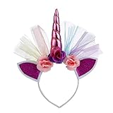 Todos los niños amarán el conseguir su propio unicornio Hairband.