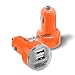 Produktbild Fonetic Solutions Universal-Kfz-Adapter für Huawei MediaPad M3 Lite 8.0 Wi-Fi (20,3 cm) (12 V/24 V, kompakt, kleine Bullet USB Dual Port Schnellladeadapter