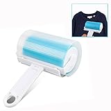 rodillo quitapelusas lavable Gracias a la adherencia electrostática ultrapotente de sus materiales es capaz de atraer partículas pequeñas como pelos, polvo, pelusas, caspa, tierra, cristales , una y otra vez.