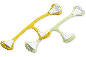 SNAPPI BABY Snappi Fastener for Muslins Prefolds Cloth Diapers | 2 Pack | Size 1 (Small) (Yellow/Light Green)