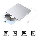 Externes DVD Laufwerk, eDriveTech Tragbares DVD-RW CD / DVD...