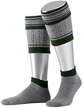 ALMBOCK Trachten Loferl Herren | Trachtenstrümpfe 2 teilig in vielen Farben für Männer | Trachtensocken Wadenwärmer...