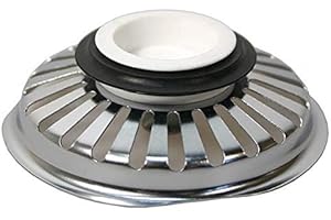 BLUEWATER ARMATUREN Blanco - Cestello da 3,5" senza tappo Ø = 80 mm (24 passaggi) VI 125654 disponibile dal 1996 – Cestino, cestino, tappo per lavello, tappo