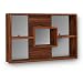 Solid Wood Wall Cubby Storage Organizer Floating Wall Shelf RS.2788.00
