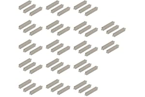 MODELLBAHNSHOP KORN Tillig 86102 Lot de 50 raccords de rail en maillechort H0/TT