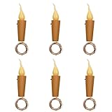 3. Spezielle Korkform für die meisten Flaschenleuchten. Erstellen Sie eine romantische Atmosphäre, ideal für Tisch, Raum, Terrasse, Hochzeit, Party, Weihnachten, Neujahr und andere Festival Dekoration.