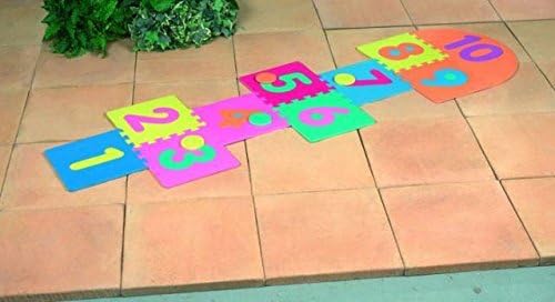 Starmo Giant Kids Hopscotch Garden Game Outdoors Fun BBQ