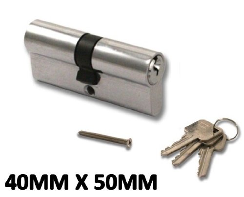 Preisvergleich Produktbild Hochsicherheitsschloss - Zylinderschloss mit Europrofil - Für Türen aus uPVC, Aluminium, Verbundmaterial - Schutz gegen Aufbohren - Alle Größen