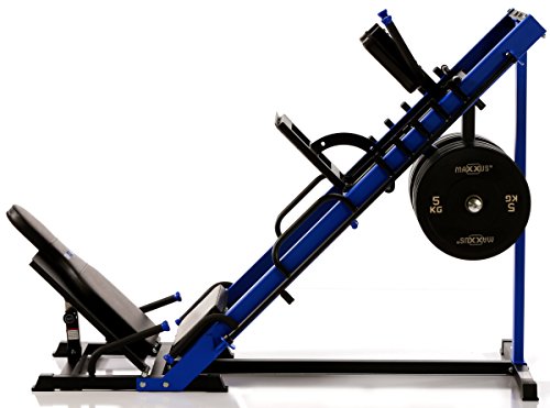 MAXXUS® 2in1 Beinpresse und Hackenschmidt Maschine. Extrem massive Stahlrahmenkonstruktion. Eine Beinpresse in solider Qualität für anspruchsvolle Sportler. - 7