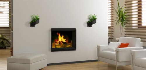 Modul’Green – Designer blumentopf für Wände – drinnen & draußen – schwarz - 5