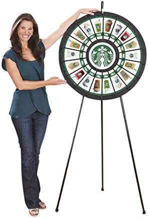 18 Slot Floor Stand Prize Wheel (31 Inch Diameter) by Prize Wheels R Fun