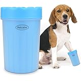 Petcabe Dog Paw Cleaner Pet Paw Reinigungsbürste Mudbuster Portable Hund Pfote Reiniger Pet Reinigung Pinsel Tasse Hund Fußreiniger (Medium)
