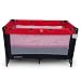 Cute Baby - Travel Cot - Playpen - Bassinet - (Black/Red) - (PB618/2)