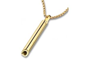 Zilynhom Collar de respiración, artículo de alivio de ansiedad para atención plena, meditación, yoga, respiración profunda, inhalador de aire, ayuda para dormir, relajarse, enfoque de cambios,